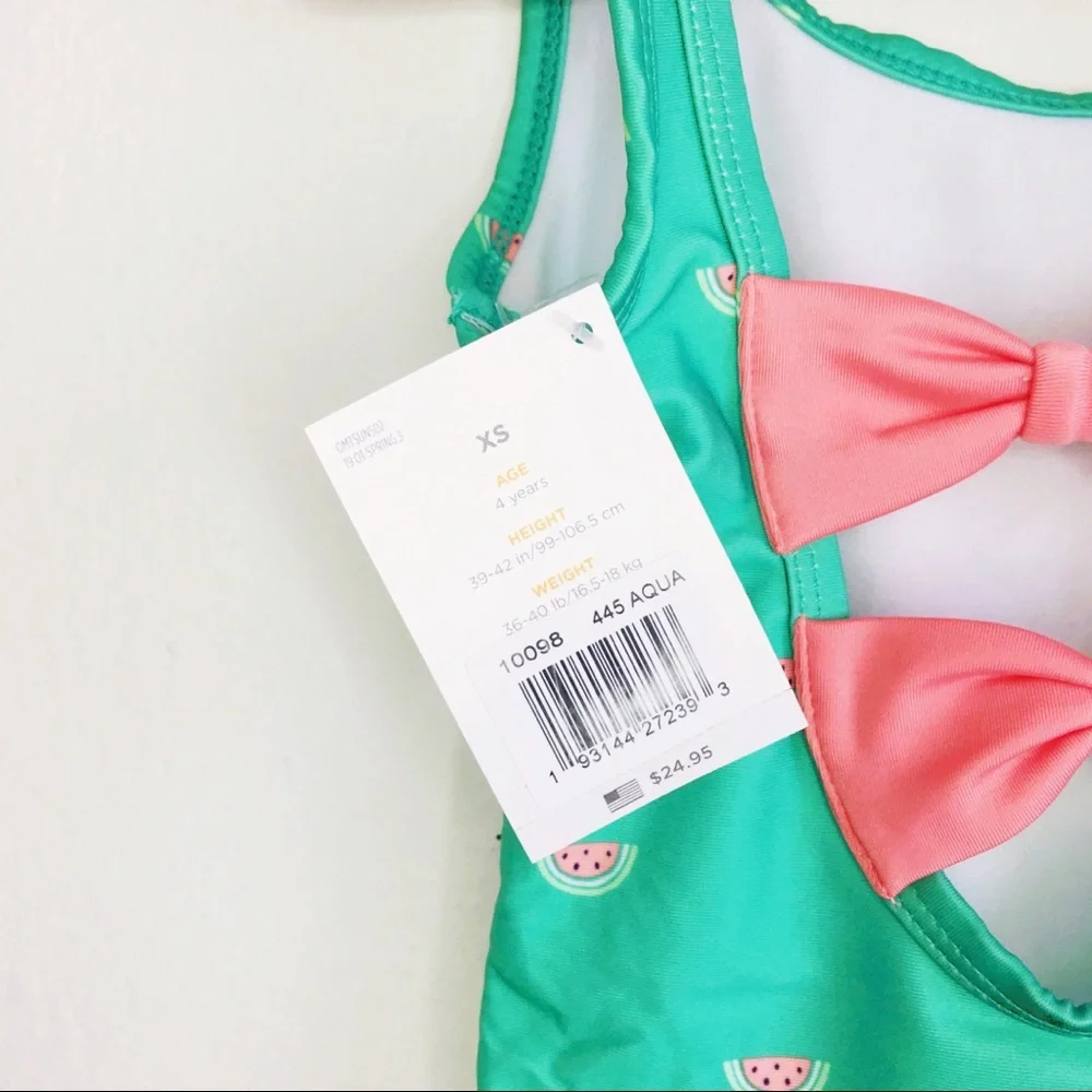 Gymboree, Watermelon Swimsuit, XS - 4 years